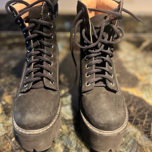 JEFFREY CAMPBELL
Nirvana lace-up boots-Havana Last Handmade - Picture 4 of 4